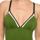 Maillot de bain 1 pièce triangle mix DNUD